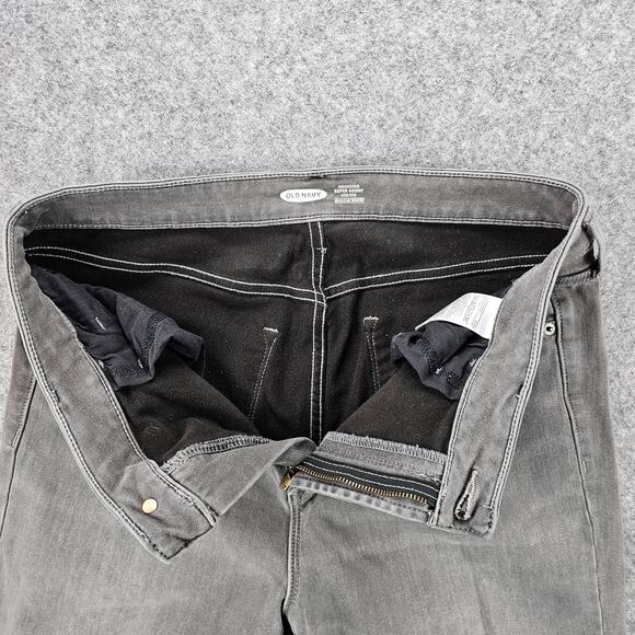 Old Navy Rockstar Jeans Size 14 Womens High Rise Super Skinny Built In Warm - Picture 11 of 15
